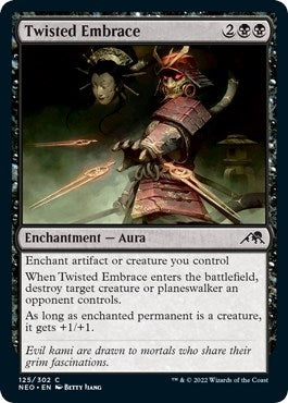 Image for Twisted Embrace (125) [Kamigawa: Neon Dynasty] - Magic: The Gathering