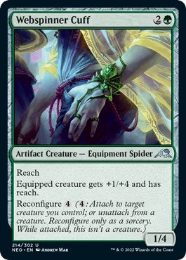 Image for Webspinner Cuff (214) [Kamigawa: Neon Dynasty] - Magic: The Gathering