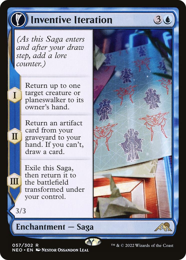 Image for Inventive Iteration (57) [Kamigawa: Neon Dynasty] - Magic: The Gathering