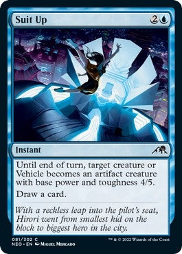 Image for Suit Up (81) [Kamigawa: Neon Dynasty] - Magic: The Gathering