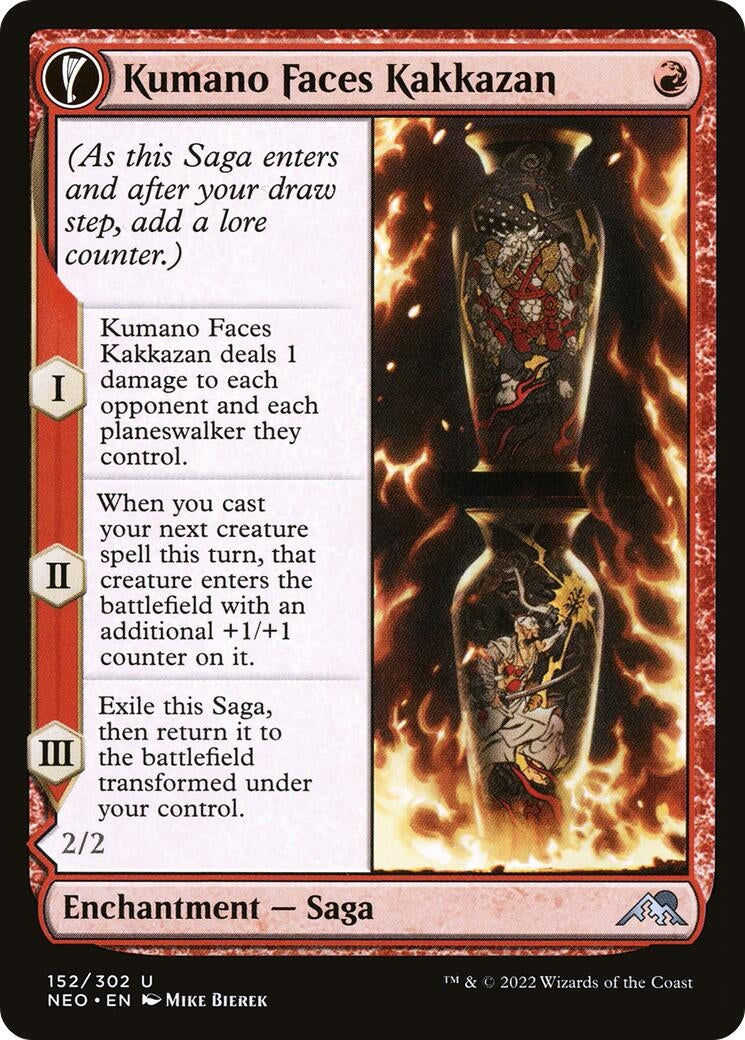 Image for Kumano Faces Kakkazan (152) [Kamigawa: Neon Dynasty] - Magic: The Gathering