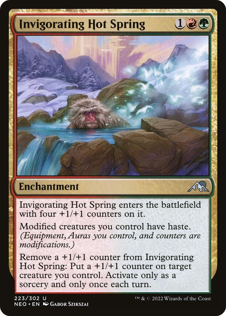 Image for Invigorating Hot Spring (223) [Kamigawa: Neon Dynasty] - Magic: The Gathering
