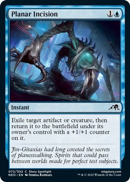 Image for Planar Incision (72) [Kamigawa: Neon Dynasty] - Magic: The Gathering