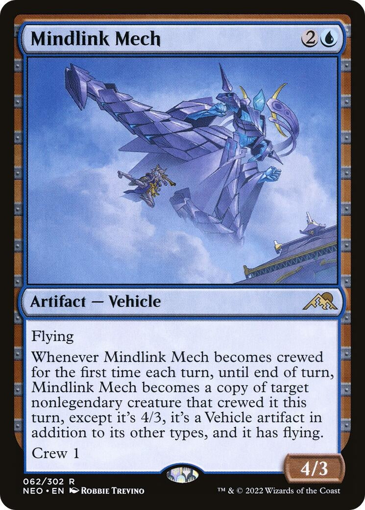 Image for Mindlink Mech (62) [Kamigawa: Neon Dynasty] - Magic: The Gathering