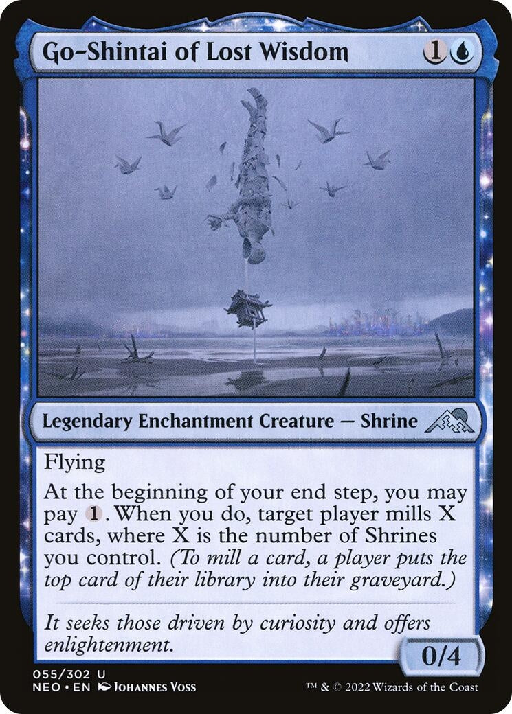 Image for Go-Shintai of Lost Wisdom (55) [Kamigawa: Neon Dynasty] - Magic: The Gathering