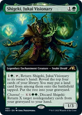 Image for Shigeki, Jukai Visionary (Extended Art) (480) [Kamigawa: Neon Dynasty] - Magic: The Gathering