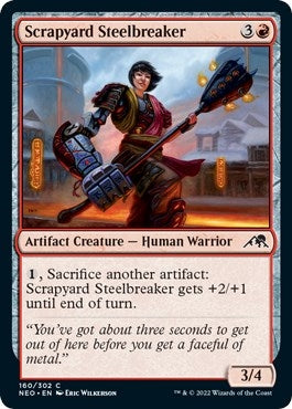 Image for Scrapyard Steelbreaker (160) [Kamigawa: Neon Dynasty] - Magic: The Gathering