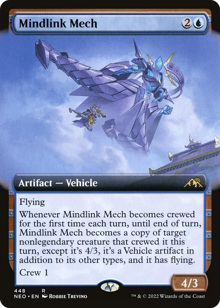 Image for Mindlink Mech (Extended Art) (448) [Kamigawa: Neon Dynasty] - Magic: The Gathering