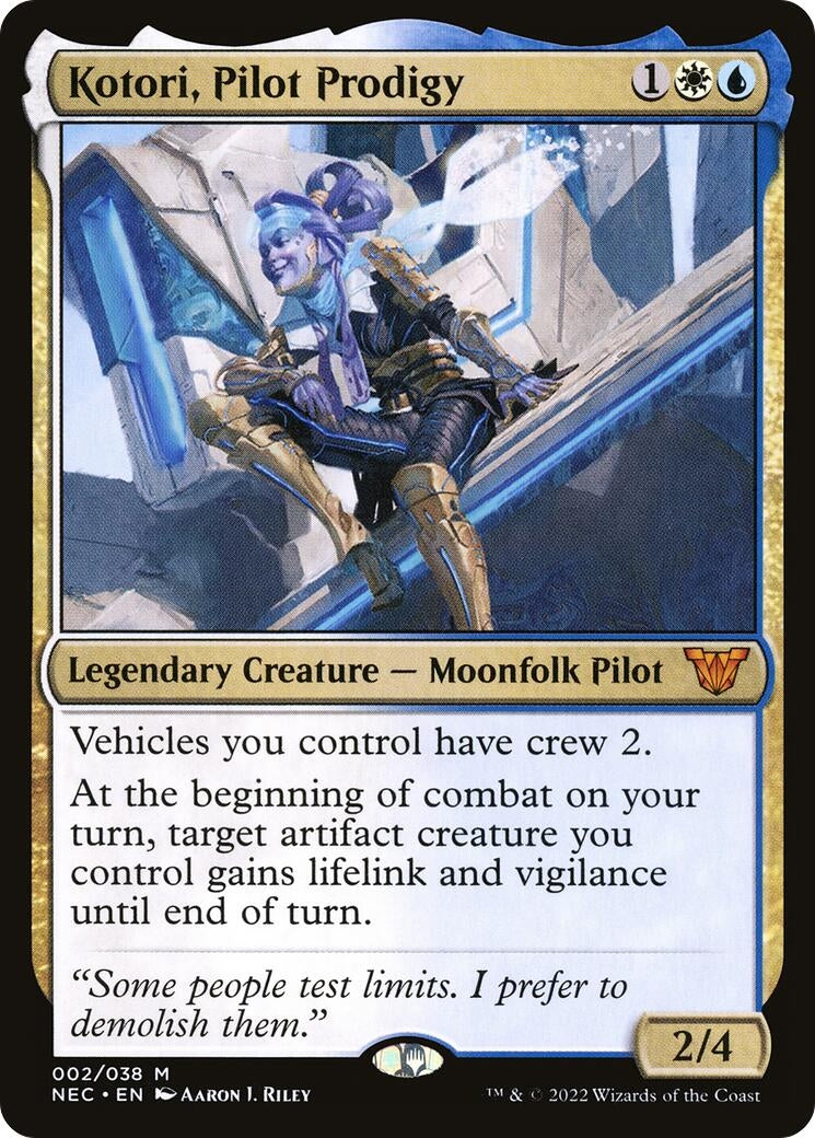 Image for Kotori, Pilot Prodigy (2) [Kamigawa: Neon Dynasty] - Magic: The Gathering