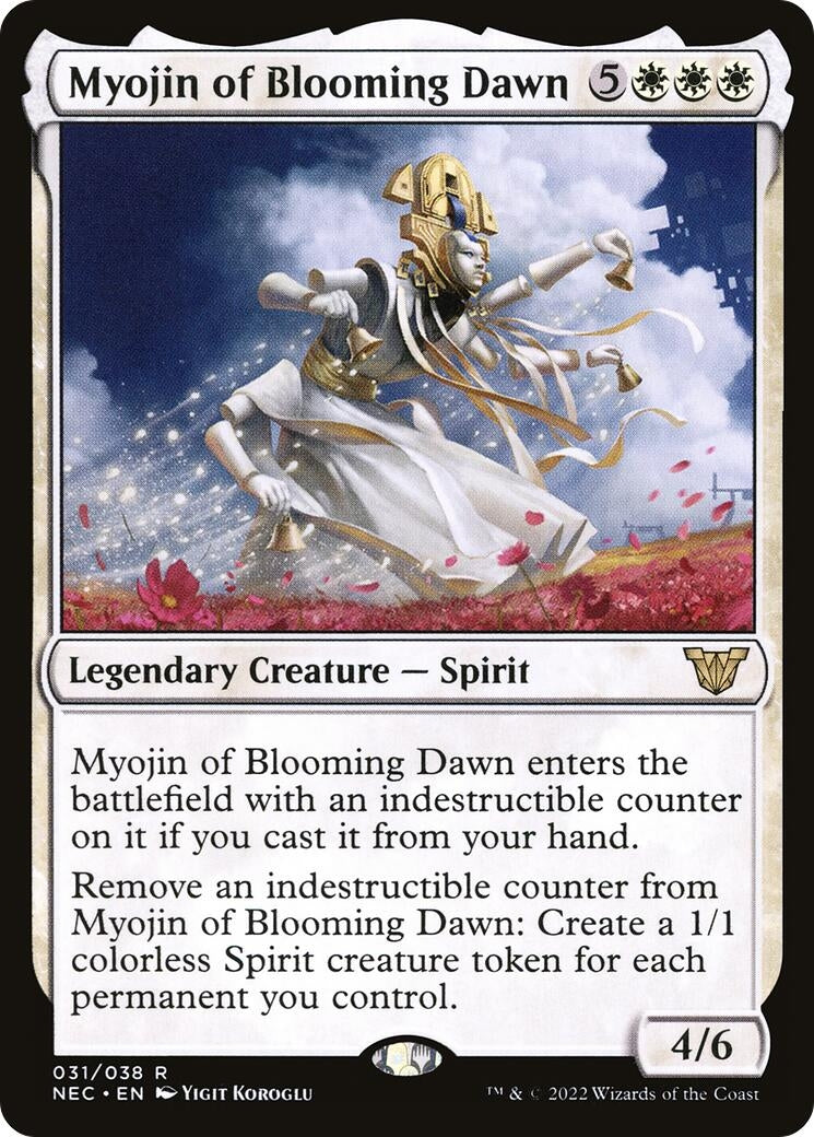 Image for Myojin of Blooming Dawn (31) [Kamigawa: Neon Dynasty] - Magic: The Gathering