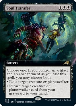 Image for Soul Transfer (Extended Art) (460) [Kamigawa: Neon Dynasty] - Magic: The Gathering