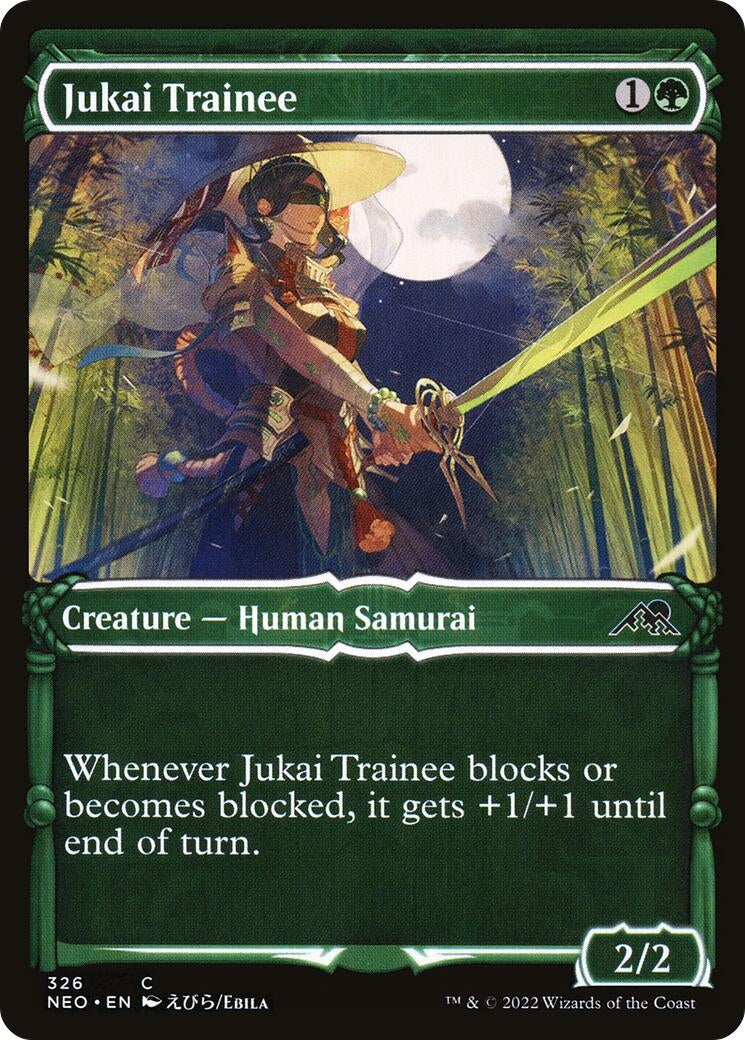 Image for Jukai Trainee (Showcase) (326) [Kamigawa: Neon Dynasty] - Magic: The Gathering