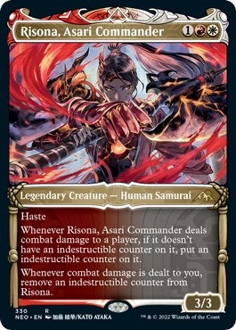 Image for Risona, Asari Commander (Showcase) (330) [Kamigawa: Neon Dynasty] - Magic: The Gathering
