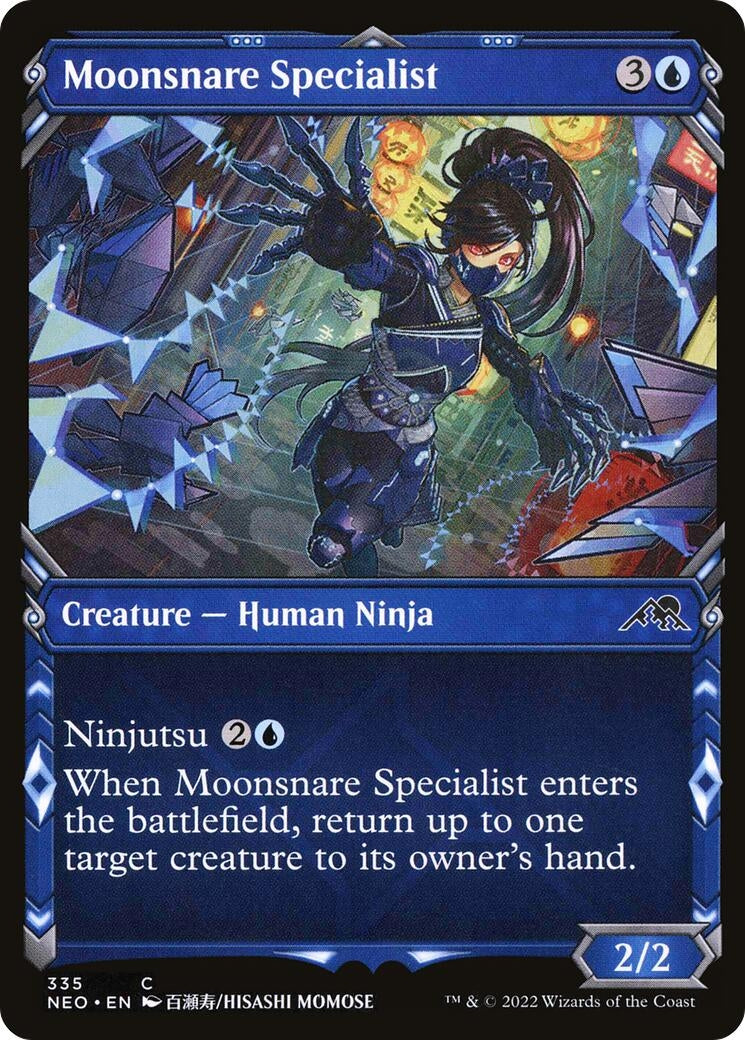 Image for Moonsnare Specialist (Showcase) (335) [Kamigawa: Neon Dynasty] - Magic: The Gathering