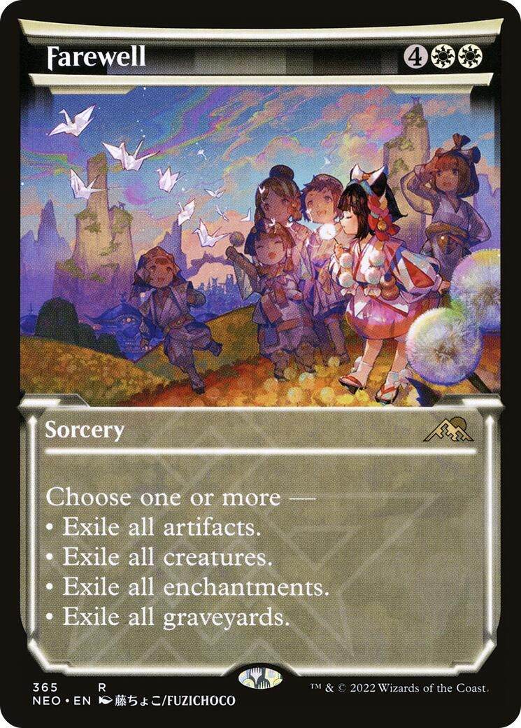 Image for Farewell (Showcase) (365) [Kamigawa: Neon Dynasty] - Magic: The Gathering