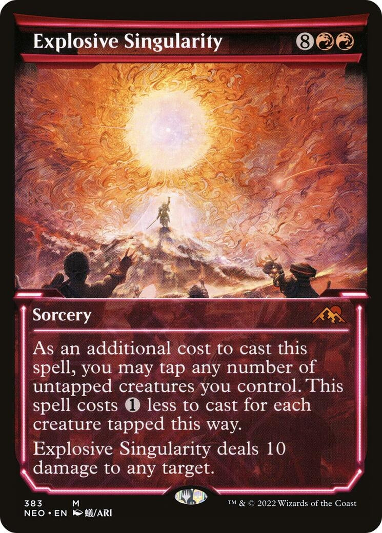 Image for Explosive Singularity (Showcase) (383) [Kamigawa: Neon Dynasty] - Magic: The Gathering