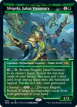 Image for Shigeki, Jukai Visionary (Showcase) (394) [Kamigawa: Neon Dynasty] - Magic: The Gathering