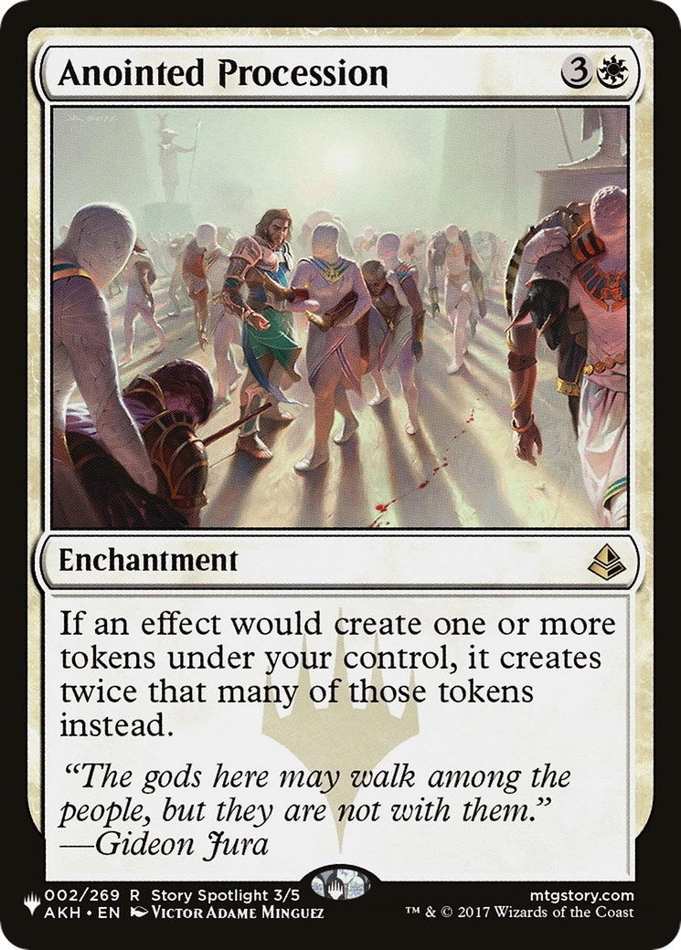 Image for Anointed Procession (002/269) [The List Reprints] - Magic: The Gathering
