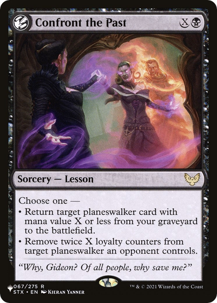 Image for Confront the Past (067/275) [The List Reprints] - Magic: The Gathering