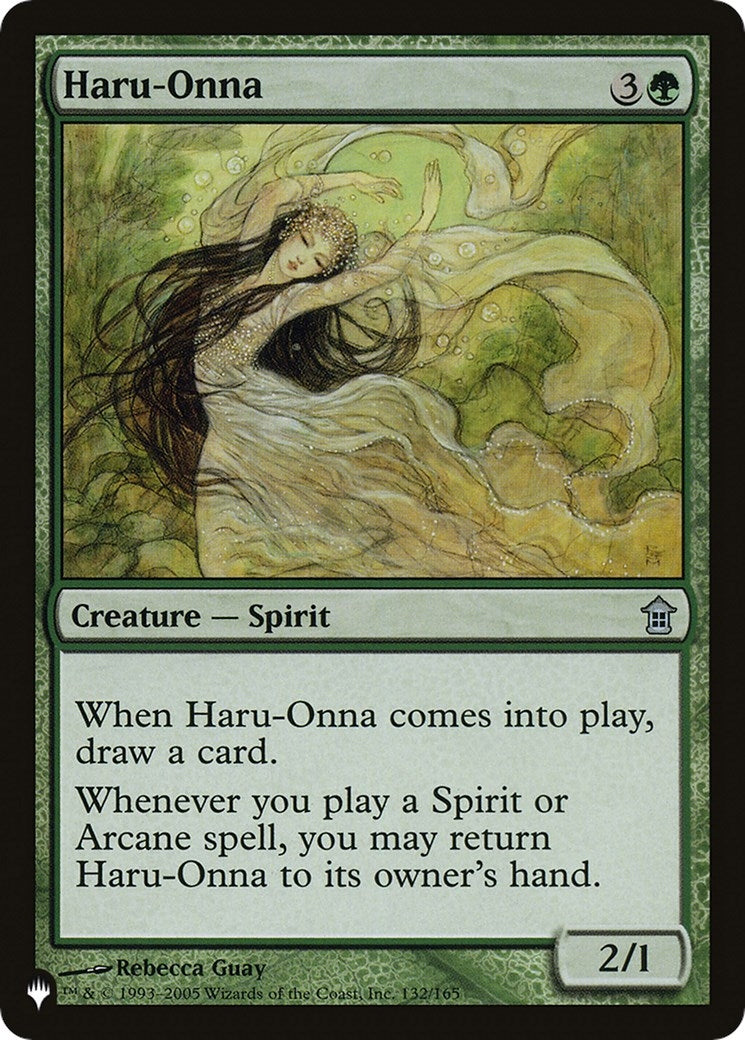 Image for Haru-Onna (132/165) [The List Reprints] - Magic: The Gathering