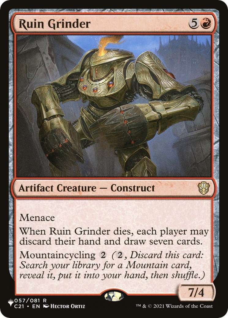 Image for Ruin Grinder (057/081) [The List Reprints] - Magic: The Gathering
