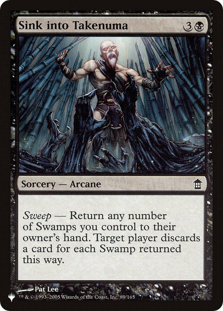 Image for Sink into Takenuma (89/165) [The List Reprints] - Magic: The Gathering