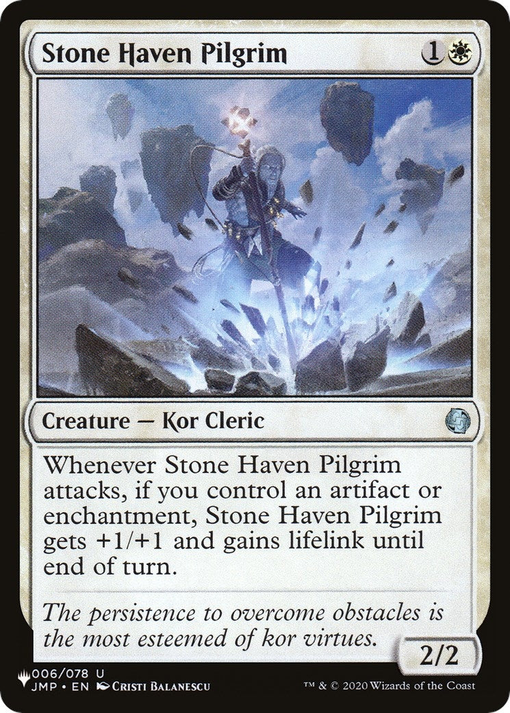 Image for Stone Haven Pilgrim (006/078) [The List Reprints] - Magic: The Gathering