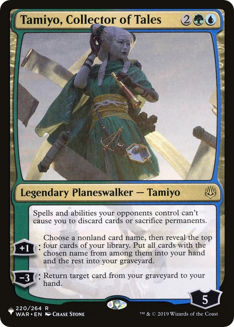 Image for Tamiyo, Collector of Tales (220/264) [The List Reprints] - Magic: The Gathering