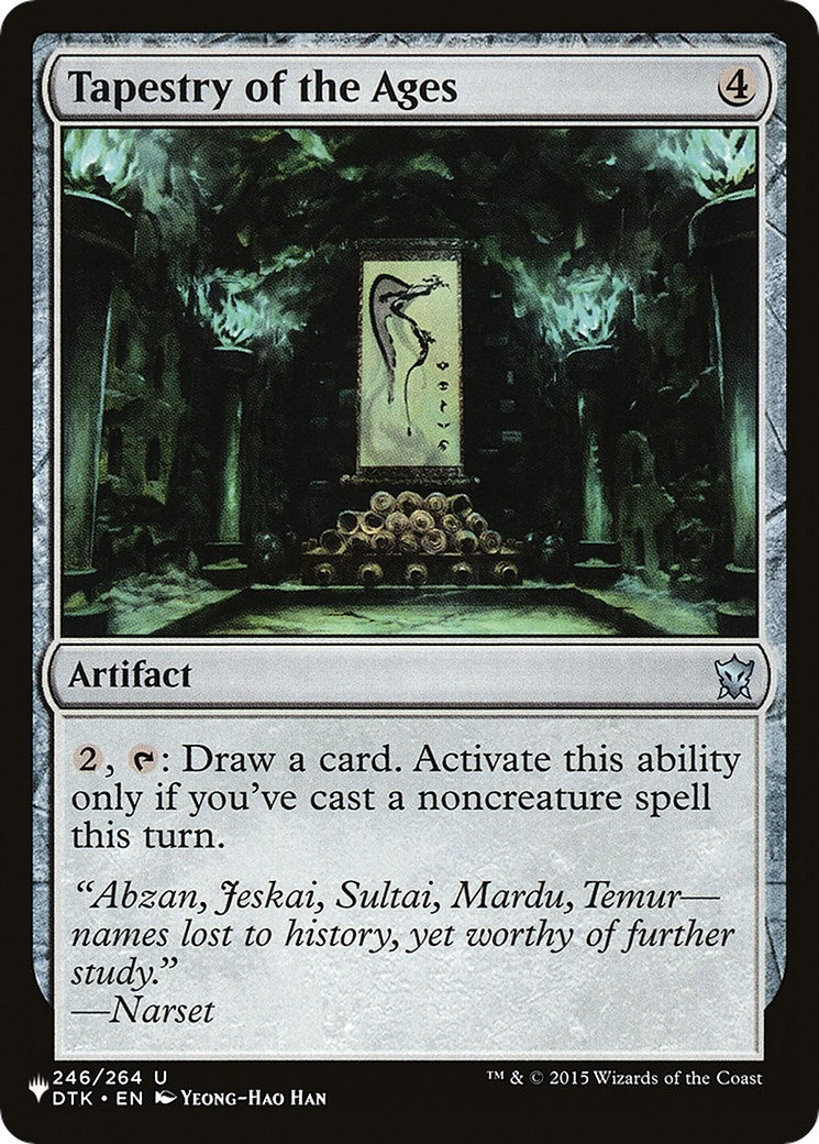 Image for Tapestry of the Ages (246/264) [The List Reprints] - Magic: The Gathering