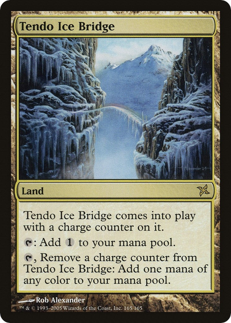 Image for Tendo Ice Bridge (165/165) [The List Reprints] - Magic: The Gathering