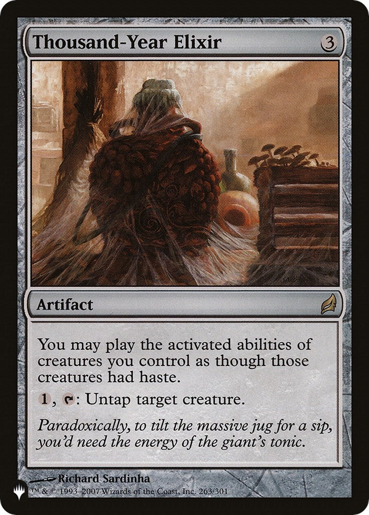 Thousand-Year Elixir (263/301) [The List Reprints]