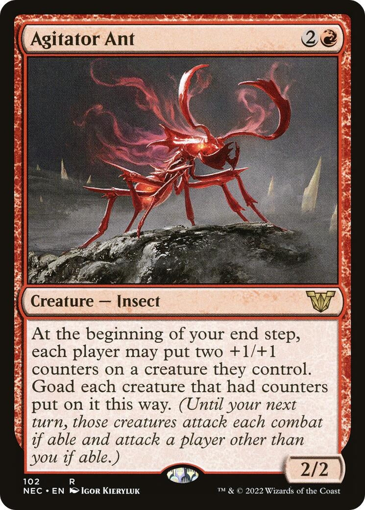 Image for Agitator Ant (102) [Kamigawa: Neon Dynasty] - Magic: The Gathering