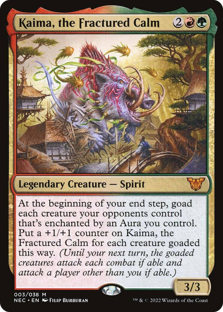 Image for Kaima, the Fractured Calm (3) [Kamigawa: Neon Dynasty] - Magic: The Gathering