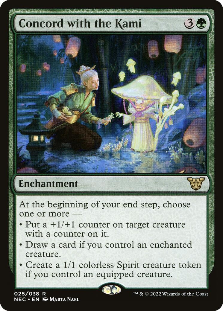 Image for Concord with the Kami (25) [Kamigawa: Neon Dynasty] - Magic: The Gathering