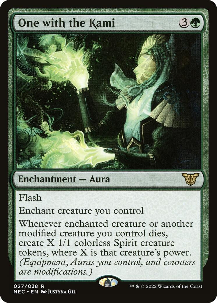 Image for One with the Kami (27) [Kamigawa: Neon Dynasty] - Magic: The Gathering