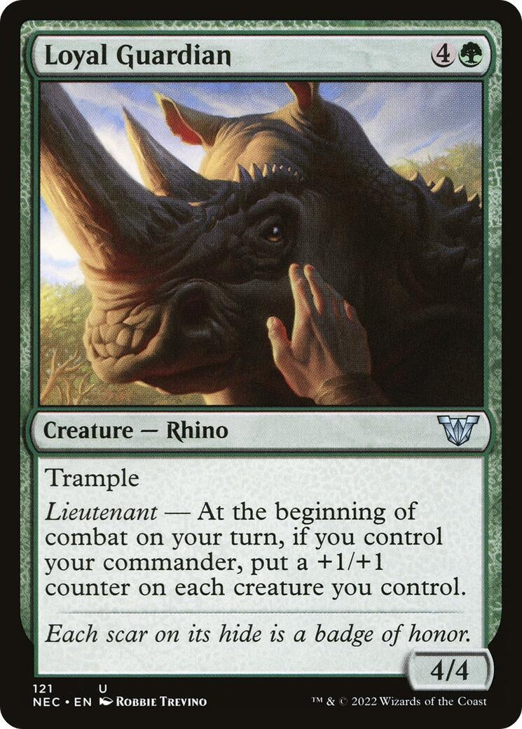 Image for Loyal Guardian (121) [Kamigawa: Neon Dynasty] - Magic: The Gathering