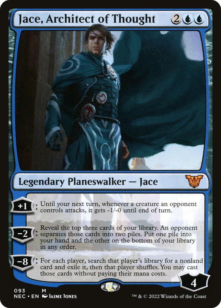 Image for Jace, Architect of Thought (93) [Kamigawa: Neon Dynasty] - Magic: The Gathering