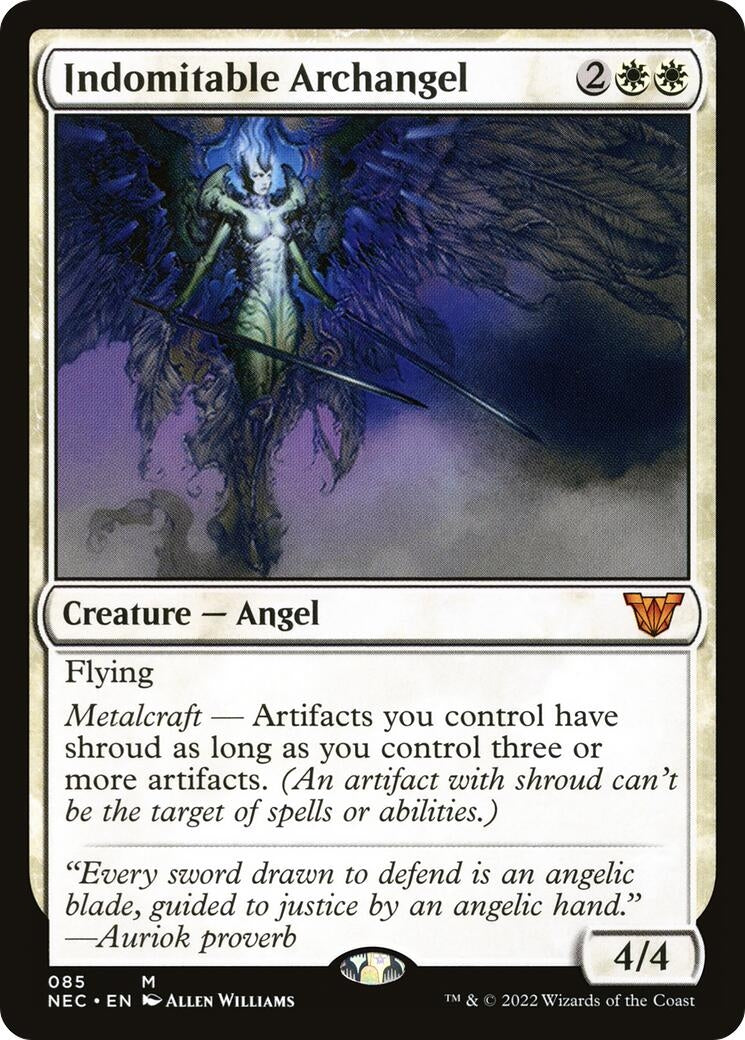 Image for Indomitable Archangel (85) [Kamigawa: Neon Dynasty] - Magic: The Gathering