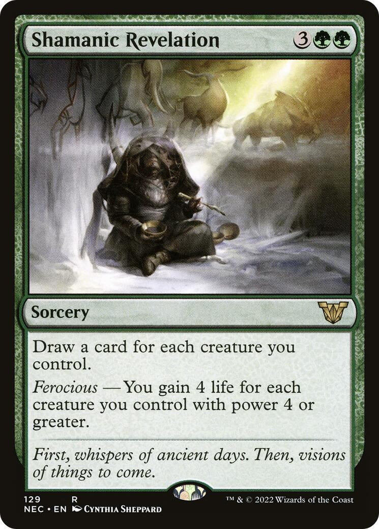 Image for Shamanic Revelation (129) [Kamigawa: Neon Dynasty] - Magic: The Gathering