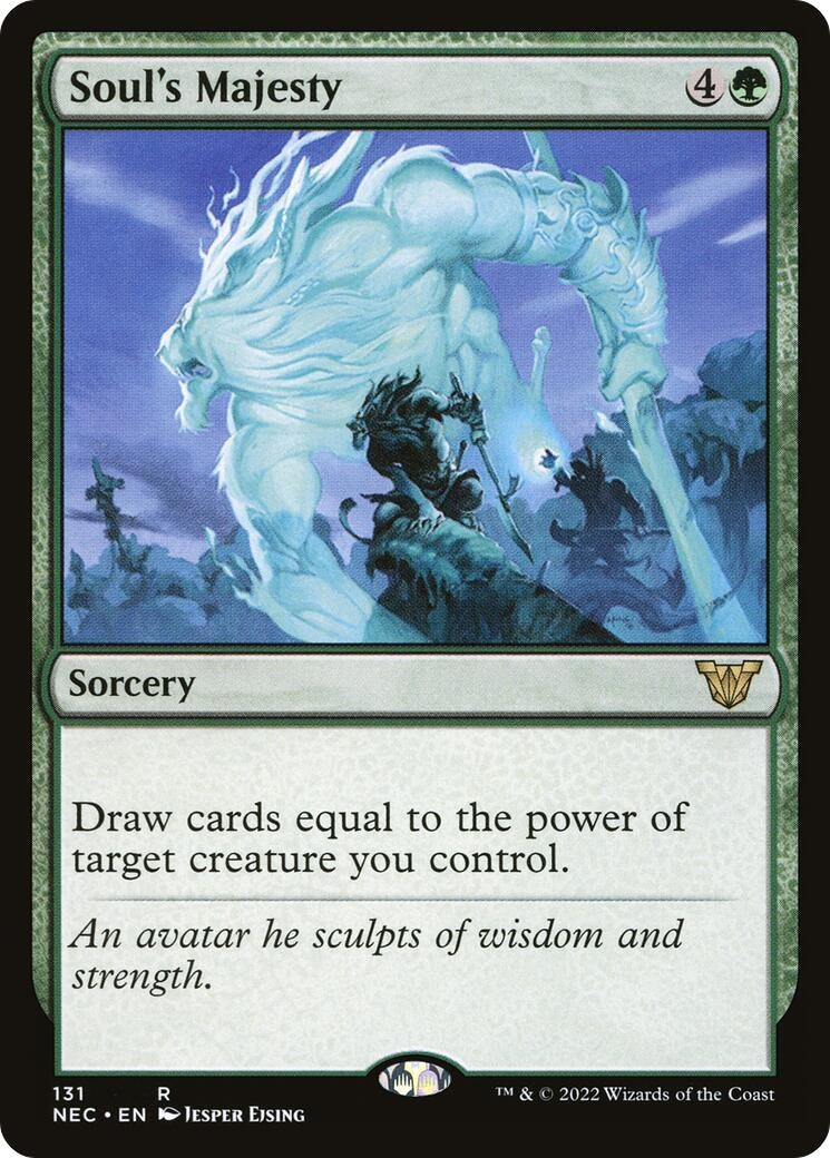 Image for Soul's Majesty (131) [Kamigawa: Neon Dynasty] - Magic: The Gathering