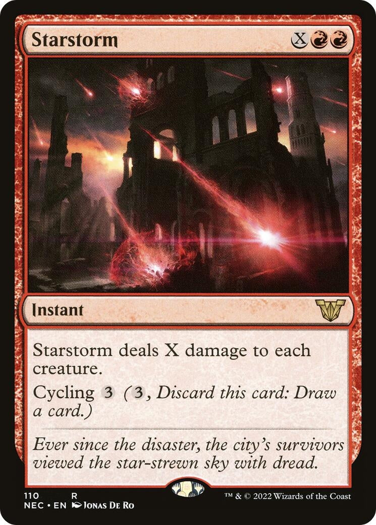 Image for Starstorm (110) [Kamigawa: Neon Dynasty] - Magic: The Gathering