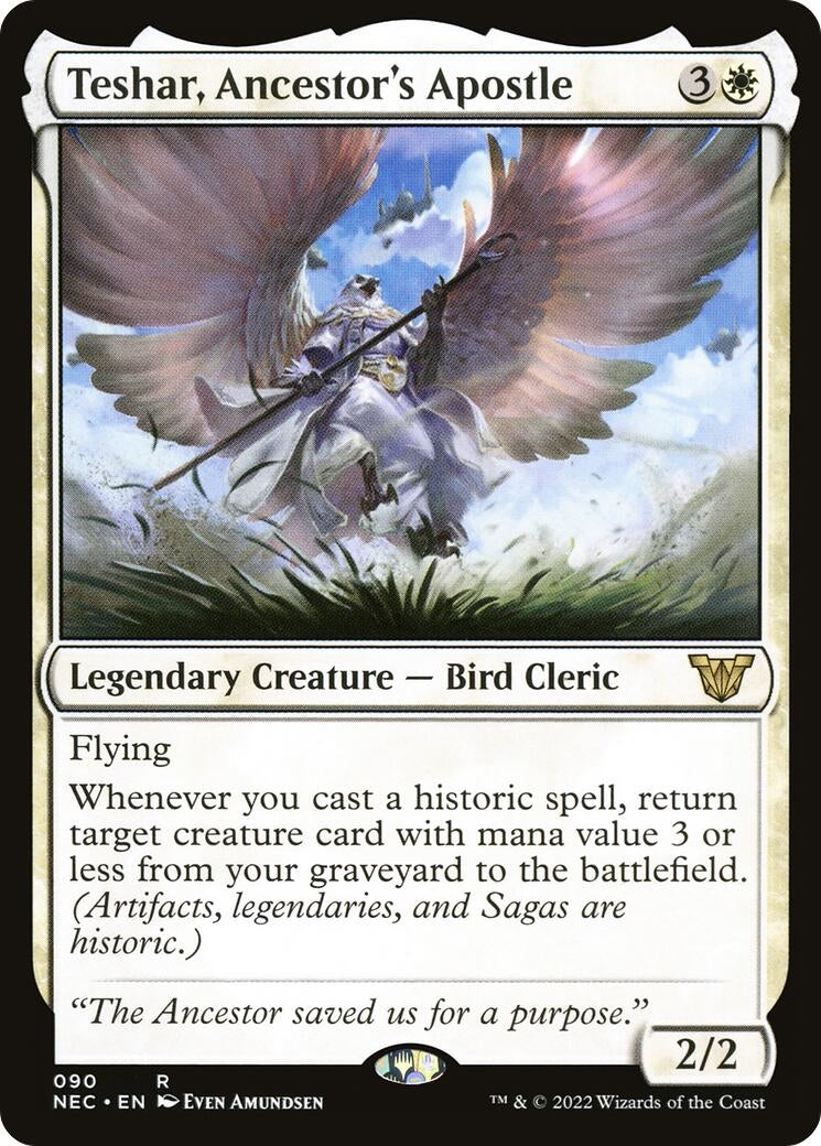Image for Teshar, Ancestor's Apostle (90) [Kamigawa: Neon Dynasty] - Magic: The Gathering