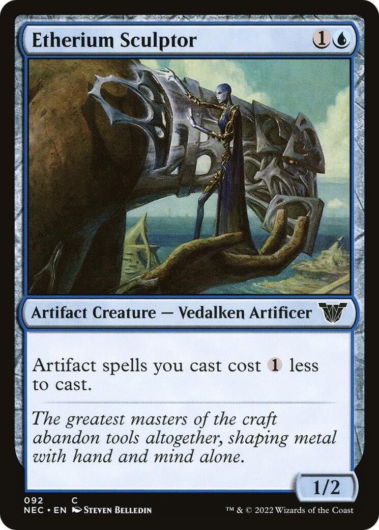 Image for Etherium Sculptor (92) [Kamigawa: Neon Dynasty] - Magic: The Gathering