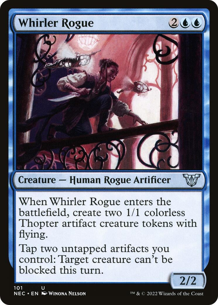 Image for Whirler Rogue (101) [Kamigawa: Neon Dynasty] - Magic: The Gathering