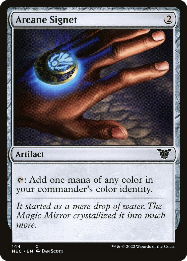 Image for Arcane Signet (144) [Kamigawa: Neon Dynasty] - Magic: The Gathering