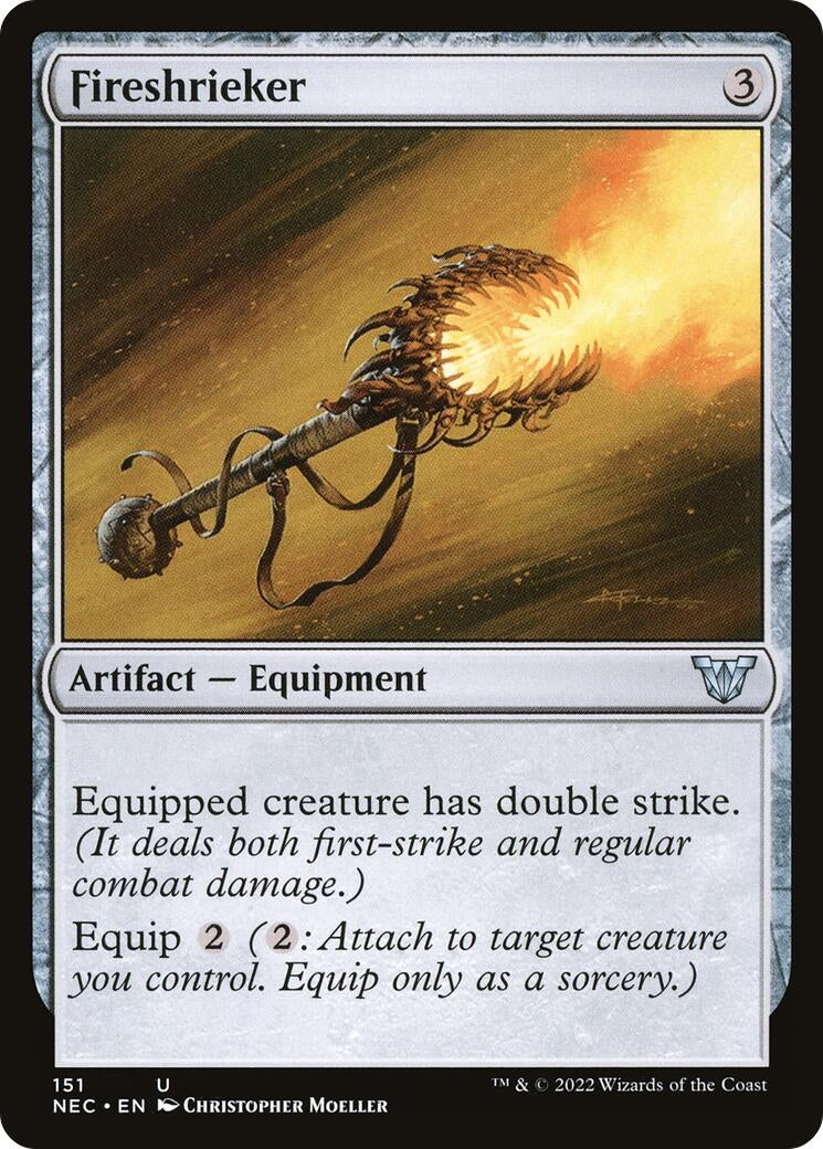 Image for Fireshrieker (151) [Kamigawa: Neon Dynasty] - Magic: The Gathering