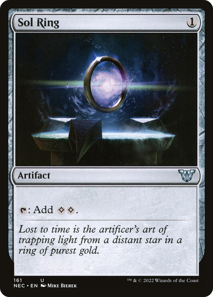 Image for Sol Ring (161) [Kamigawa: Neon Dynasty] - Magic: The Gathering