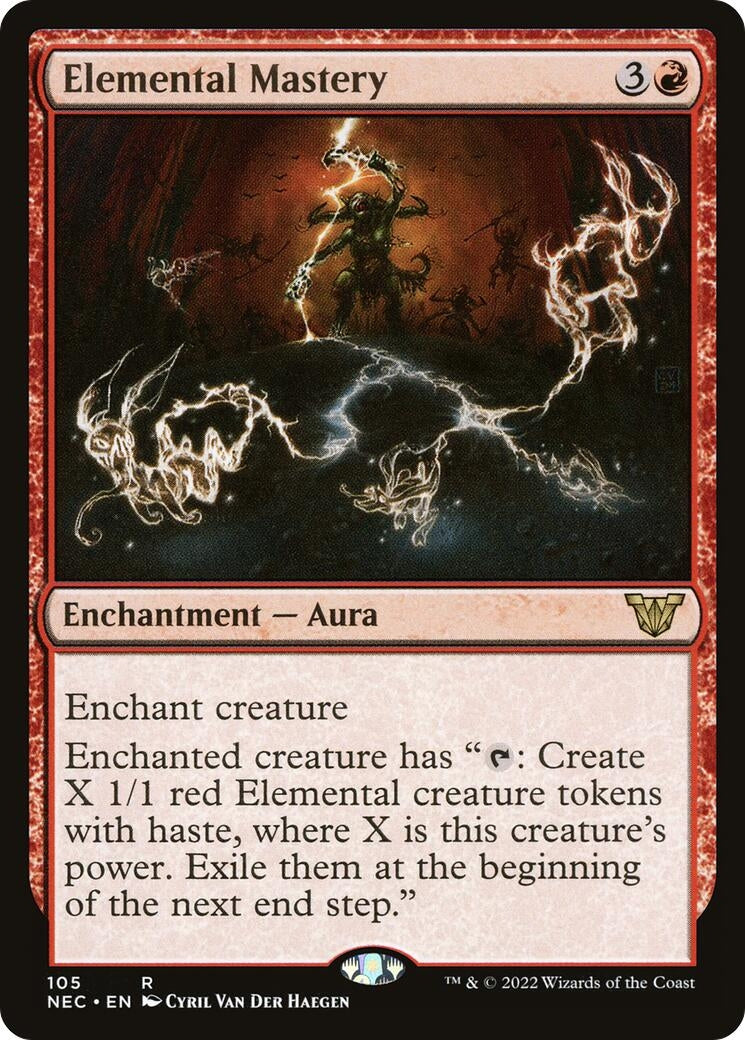 Image for Elemental Mastery (105) [Kamigawa: Neon Dynasty] - Magic: The Gathering