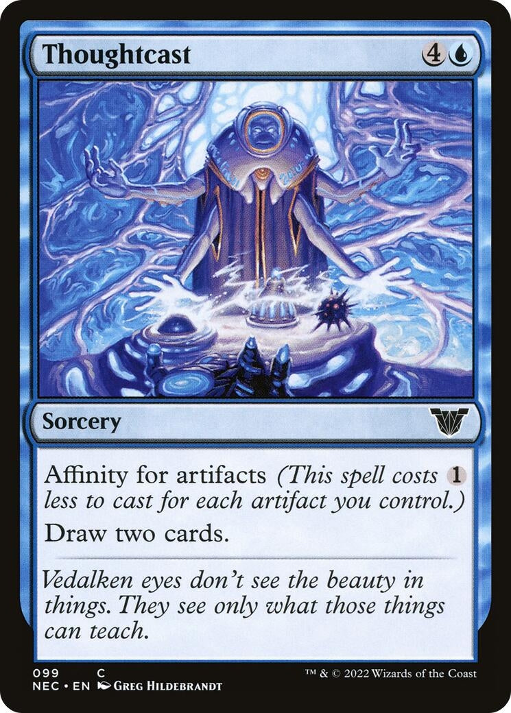 Image for Thoughtcast (99) [Kamigawa: Neon Dynasty] - Magic: The Gathering