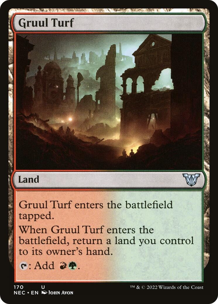 Image for Gruul Turf (170) [Kamigawa: Neon Dynasty] - Magic: The Gathering